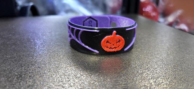 Jack-O-Band Halloween TPU Bracelet
