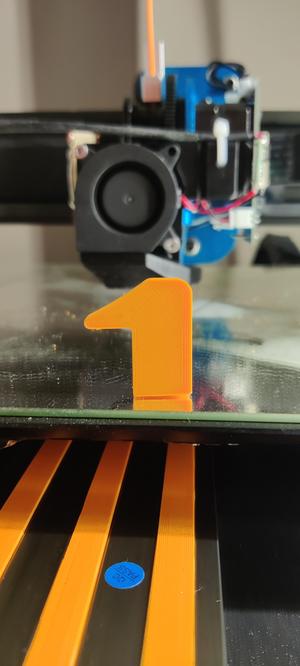 Sidewinder X1 extruder lever