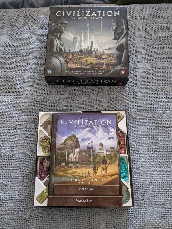 Civilization: A New Dawn organizer