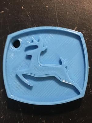 John Deere Keychain