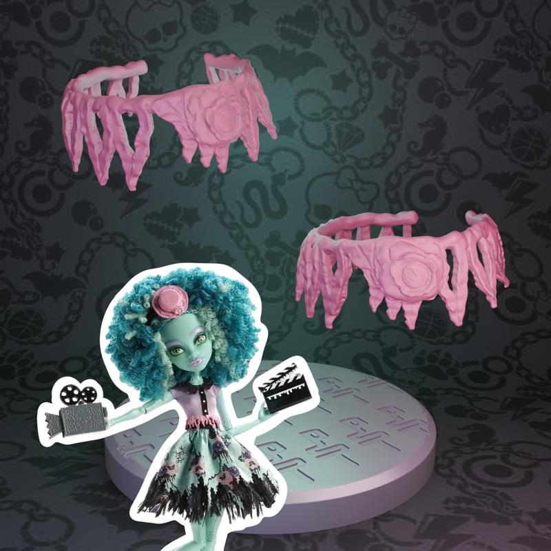 Monster High Frights Camera Action/Basic Honey Swamp doll belt replacement