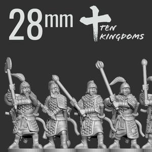 28mm Song Dynasty Shock Heavy Armoured Foot