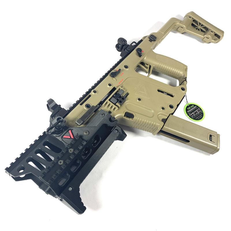 KWA KSC KRISS VECTOR GBB RHINO FRONT TACTICAL RAIL WITH QD SWIVEL MOUNT