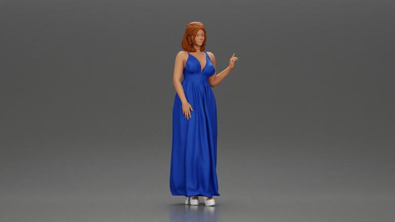 fashionable girl standing and posing in a robe and heels