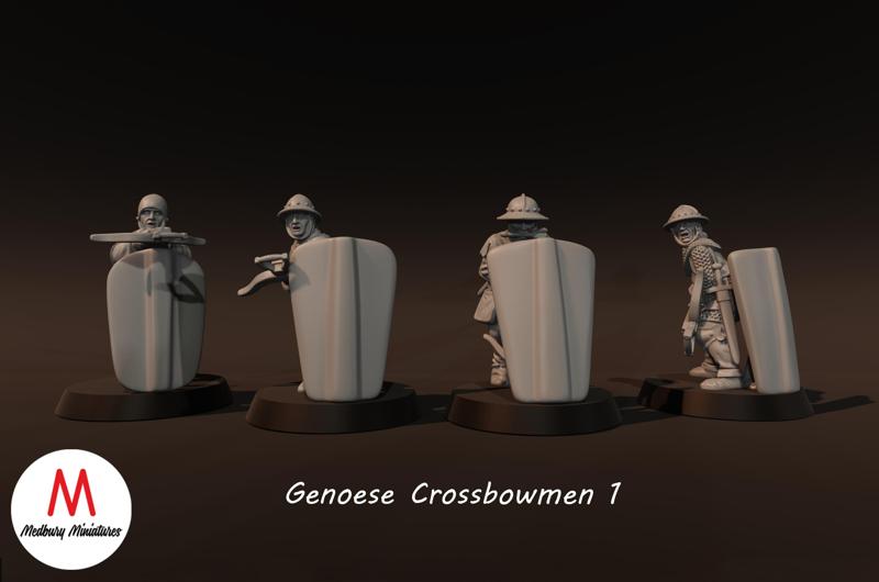 Genoese Crossbowmen 1