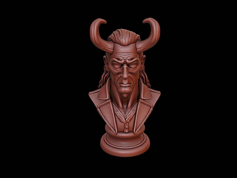 Loki Bust