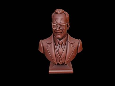 Professor X Bust