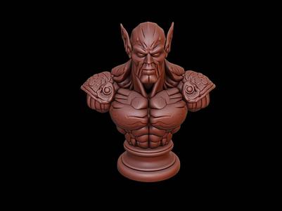 Galactus Bust