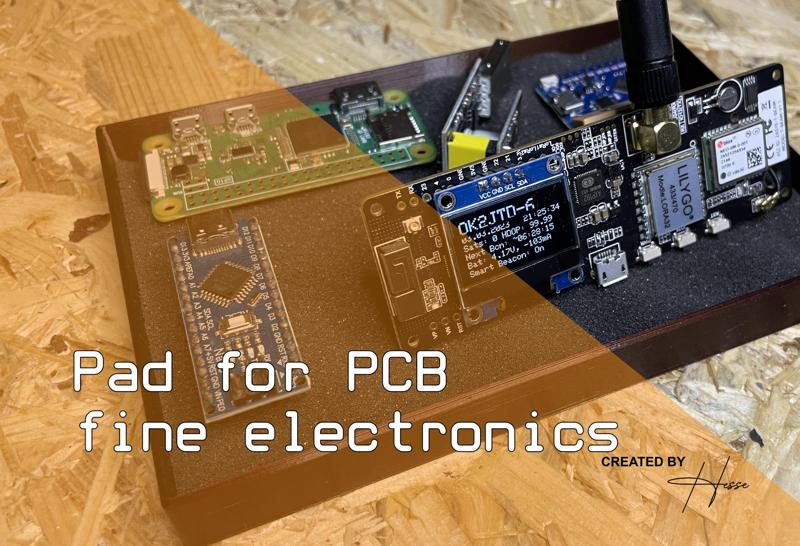 Pad for PCB fine electronics