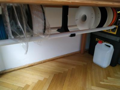 (Small Printer Variant) Hanging filament spool holder