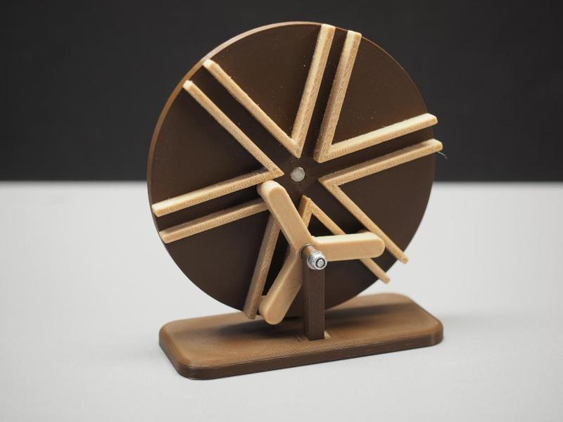 Perpetual motion - not quite - A mathematical, mechanical model