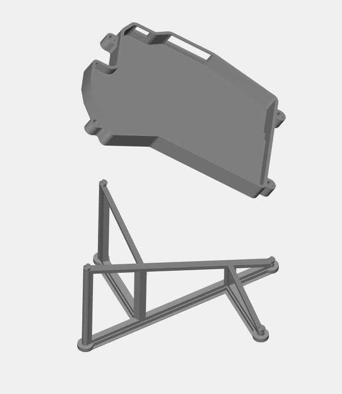 Ergodash v99 tenting base