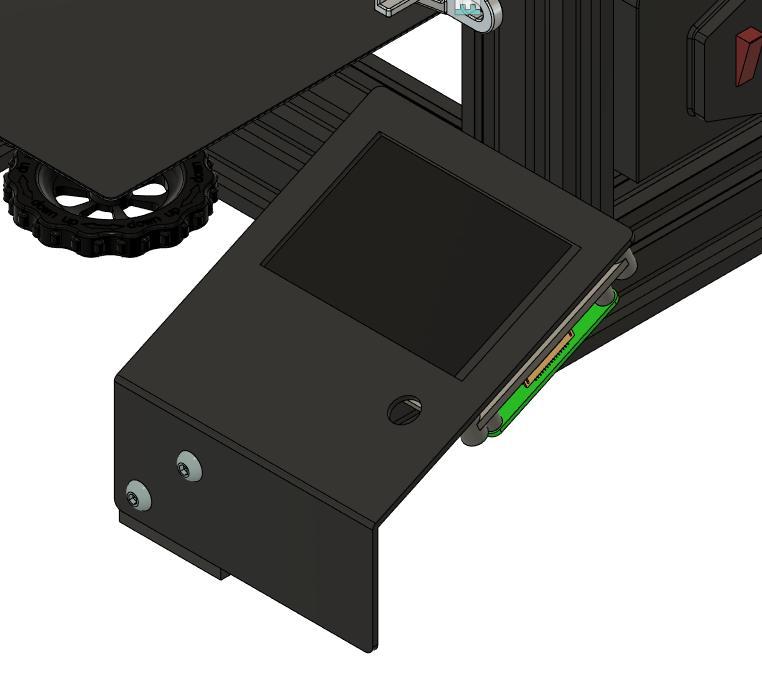 3.5' rpi display mount for ender 3 pro