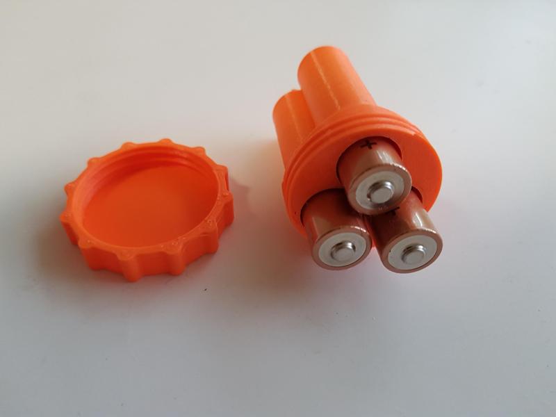 Spare AA Battery Carrier for Travels and Adventures