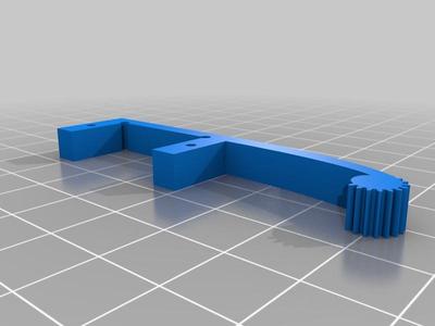 Quad leg with tread
