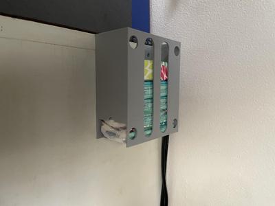 Travel Tissue Pack Wall Mount Dispenser