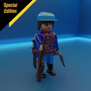 PLAYMOBIL WESTERN UNION  SOLDIER