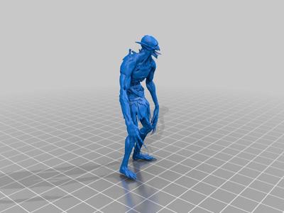 ugly ghoul - standing pose