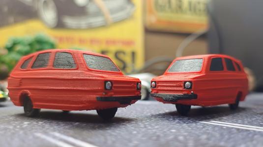 Sipani Badal | 1:43 Scale STL Model of India’s Reliant Robin