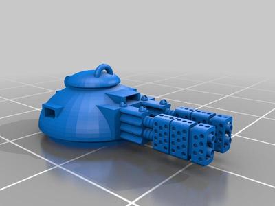 Energy Gun Turrets for Gaslands cars