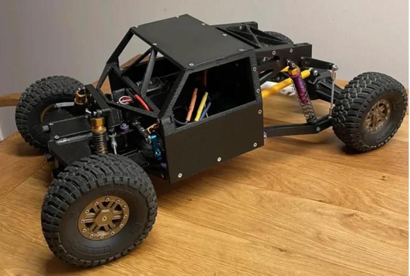 Trophy Truck V4 4x4 main chassis parts   