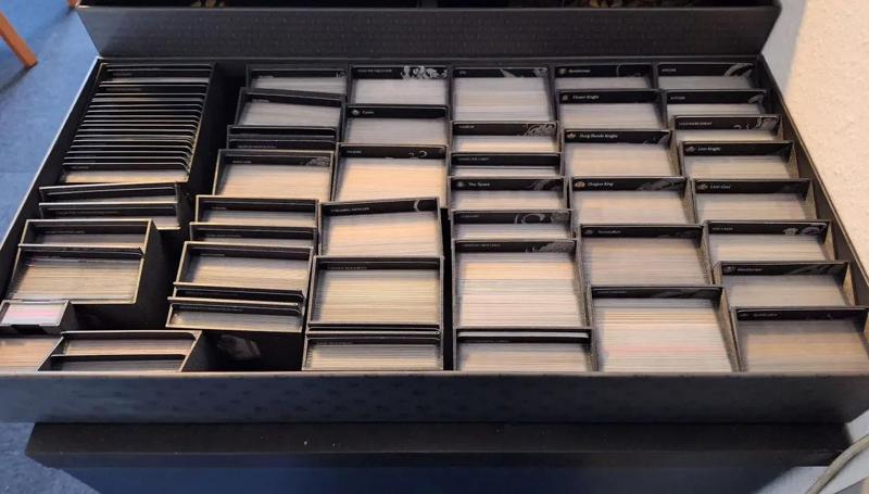 Kingdom death card organizer   