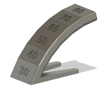 Overhang with Curves Test   