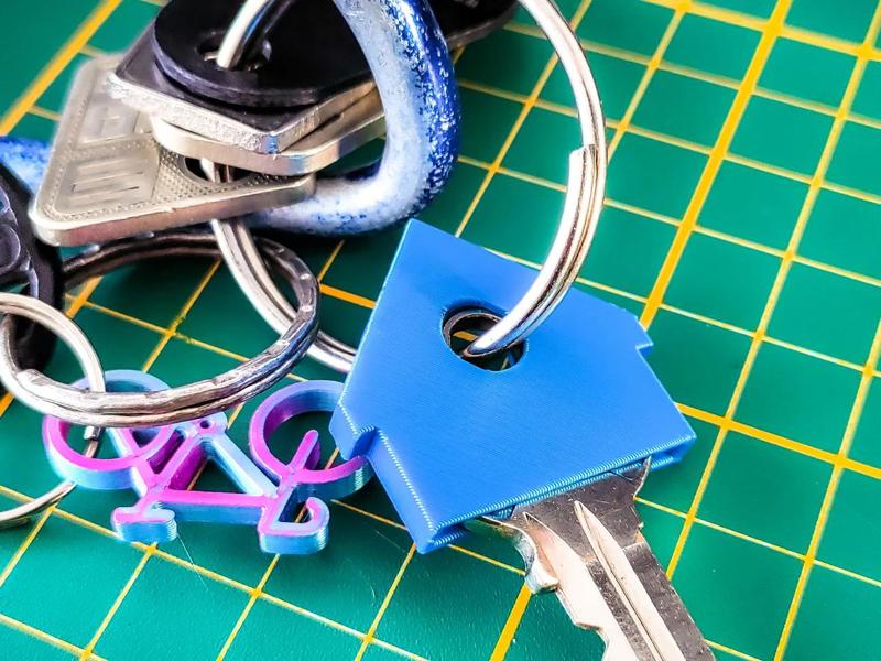 24mm House Key Indentifier Cover - Quick and Easy Print   