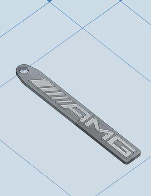 llavero de mercedes amg   