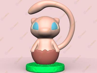 mew easter egg container (big)