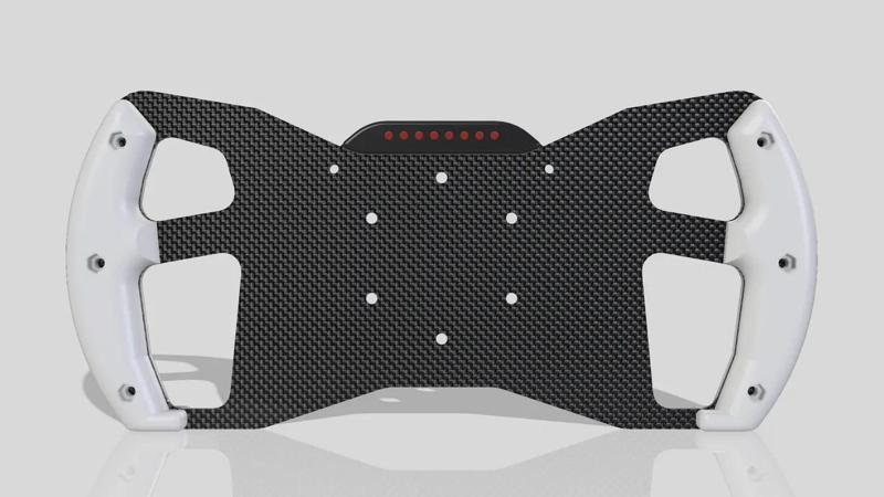 Formula/GT3 Carbon Fibre Steering Wheel & Arduino Shift LIght   