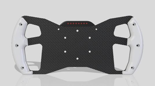 Formula/GT3 Carbon Fibre Steering Wheel & Arduino Shift LIght   