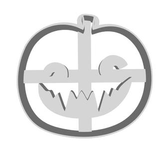 Scary Halloween Pumpkin Cookie Cutter - Carve Sweet Frights