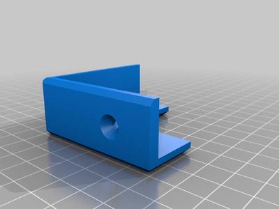Angle Aluminum 2 sided corner 20mm