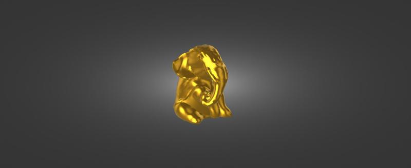 Small elephant figurine
