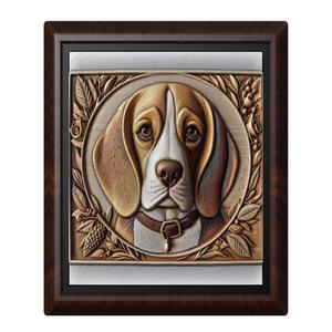 Dog Beagle animal wall art relief wall decor