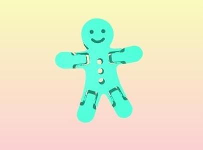 Gingerbread man Flexi