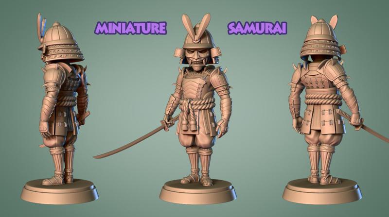 Samurai Miniature 2 -Mini Troop