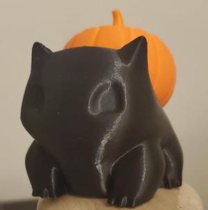 Halloween Pumpkin add-on for the Bulbasaur Planter