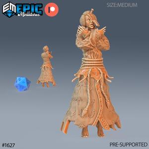 Jiangshi Roof ‧ DnD Miniature ‧ Tabletop Miniatures ‧ Gaming Monster ‧ 3D Model ‧ RPG ‧ DnDminis ‧ STL FILE