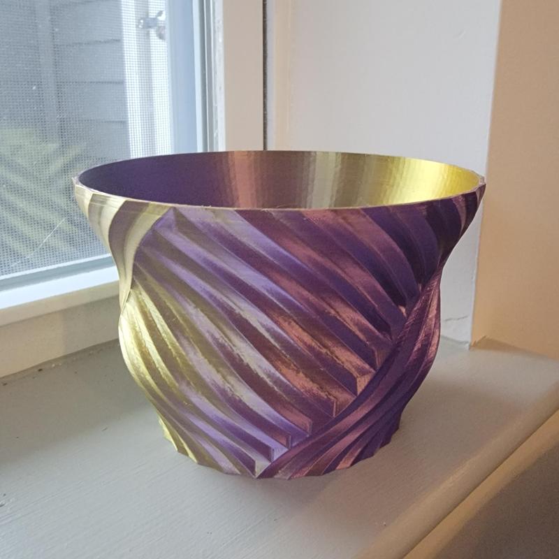 6 Inch Planter Pot with Drainage for Succulents and Other Small Plants