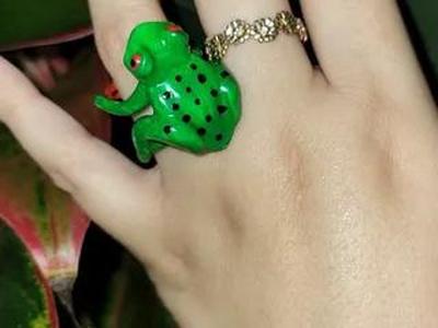 Tree Frog Ring