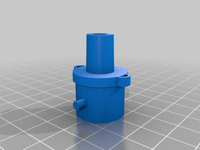 Air pump adapter for the small boston valve for the floor section of Aquaglide Chinook 120 inflatable kayak, 2020 model