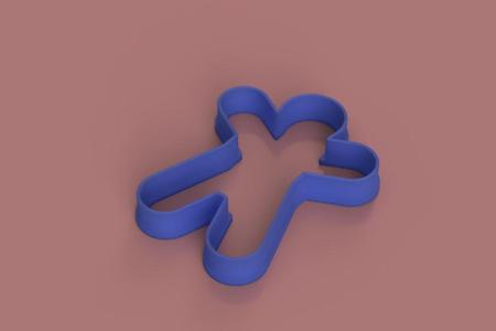 little gingerbread man cookie cutter