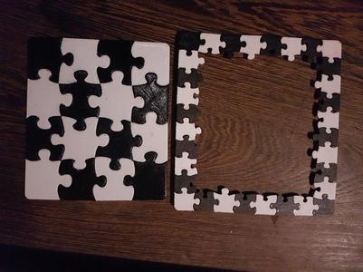 Puzzle Photo Frame