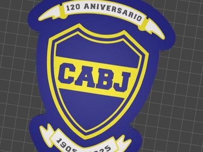 Boca Juniors 120th Anniversary Mug Milkshake Emblem