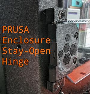 Prusa Enclosure "Stay-Open" Hinge