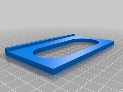 Router template for grip