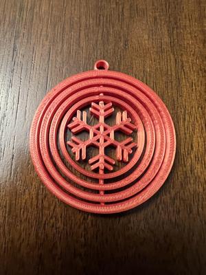 Spinning Christmas Ornament