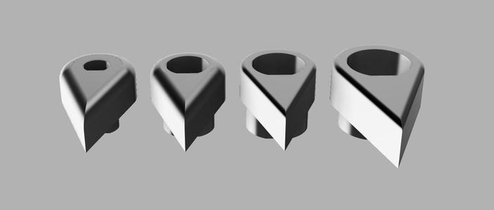 Stepper motor arrows
